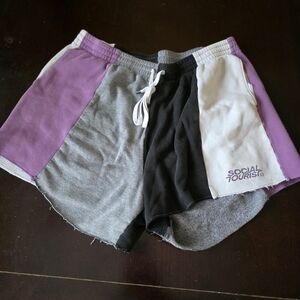 Women's Colorblock Athletic Shorts